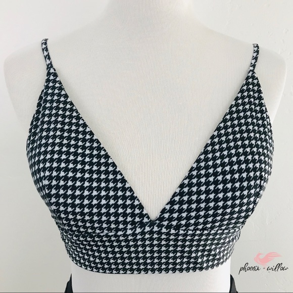 Check Mate! Black & White High Waist Bikini - Picture 5 of 8